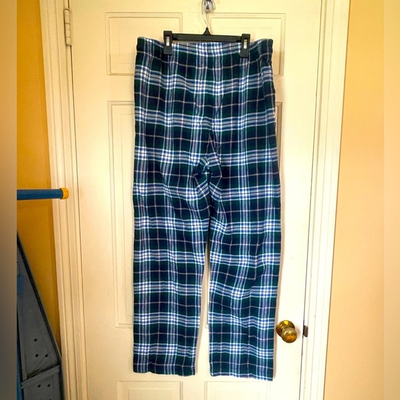 NWT GAP Pajama Pants Men Large Midnight Plaid Loungewear Classic Straight Casual - Picture 8 of 9